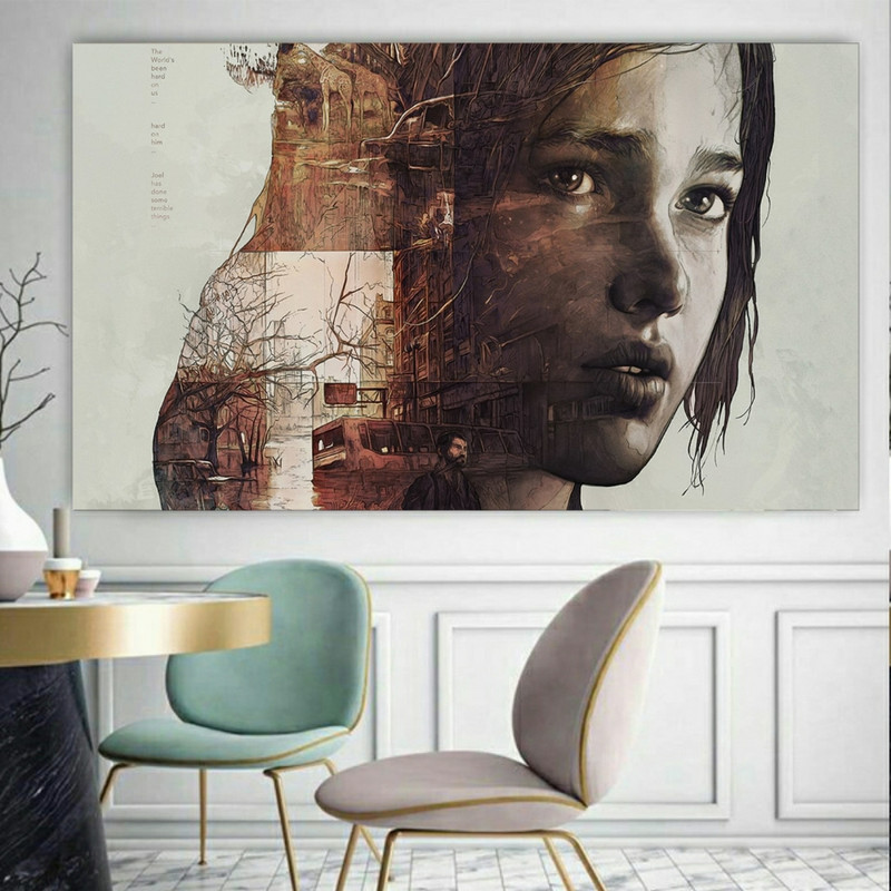 پوستر دیواری مدل THE LAST OF US کد SDP2401