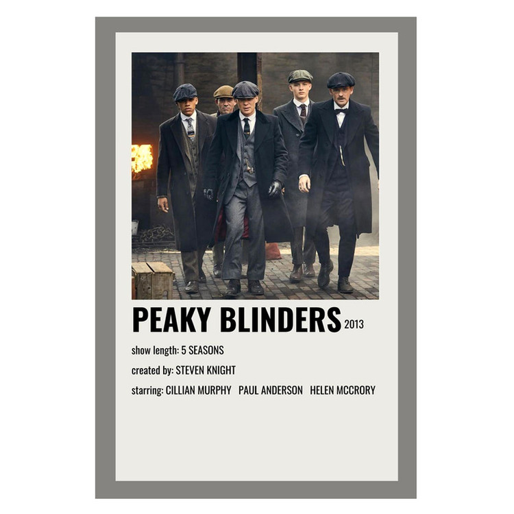 پوستر مدل پیکی بلایندرز Peaky Blinders طرح تامی شلبی tommy shelby کد 511
