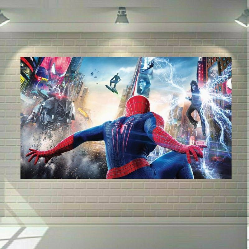 پوستر دیواری طرح اسپایدرمن - spiderman مدل SDP112