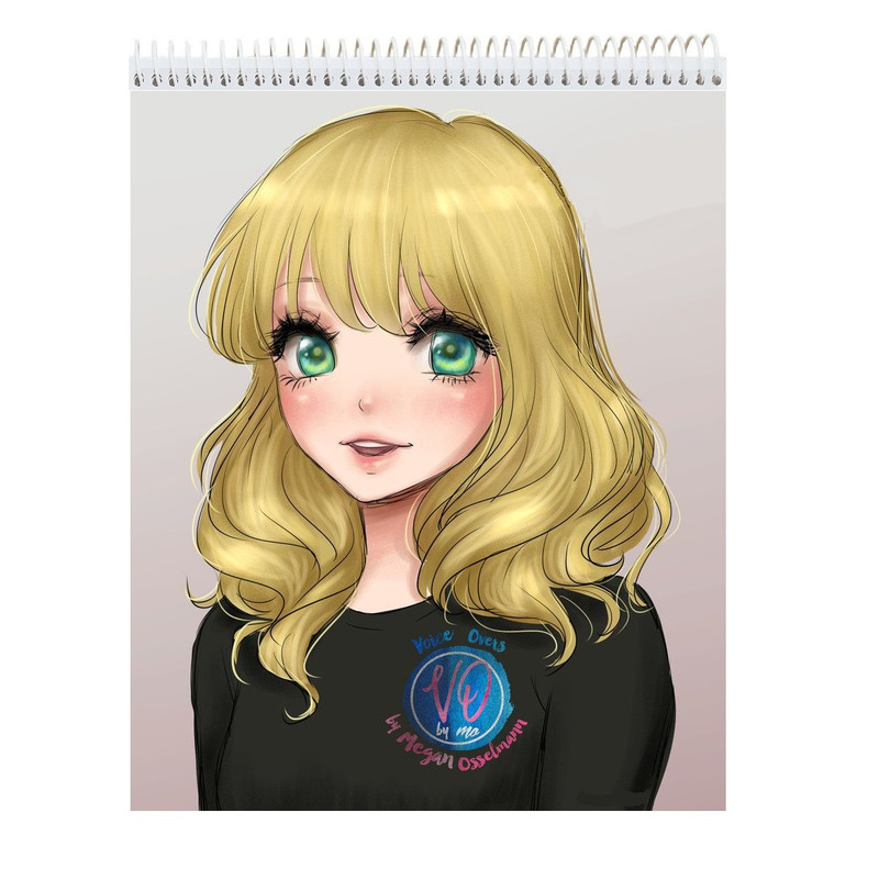 دفتر نقاشی 50 برگ دخترانه طرح MEGAN کد A4