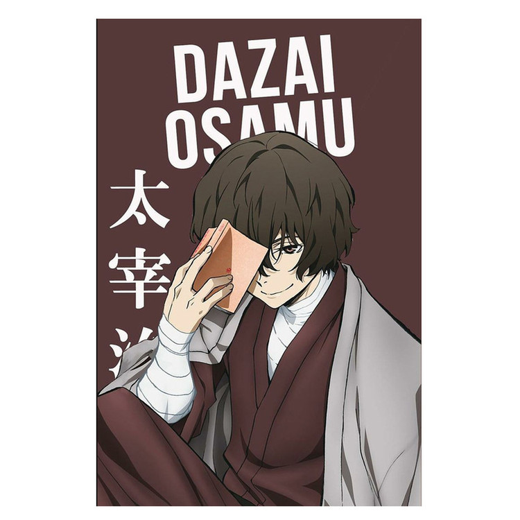پوستر مدل دازای dazai طرح انیمه سگ های ولگرد بانگو bungo stray dogs کد 868