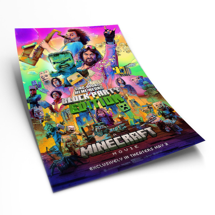 پوستر مدل فیلم Minecraft کد 00151