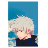 پوستر مدل گوجو ساتورو Satoru Gojo طرح انیمه جوجوتسو کایسن Jujutsu Kaisen کد 357