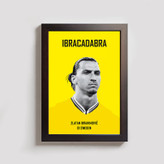 تابلو مدل زلاتان ابراهیموویچ zlatan BR053