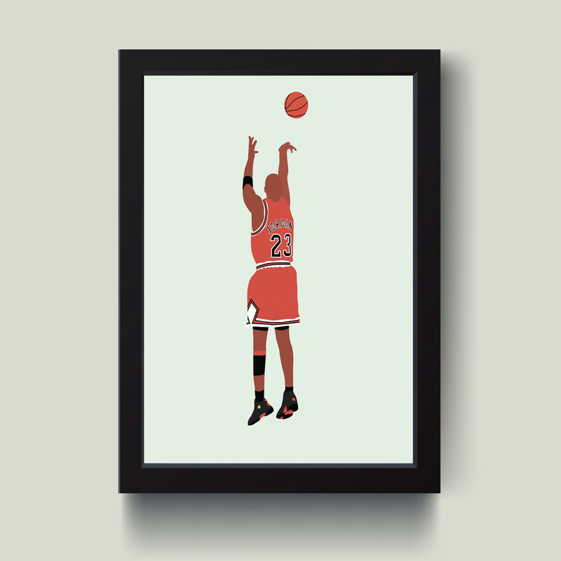 تابلو مدل Minimall michel jordan مایکل جردن کدS1651-b