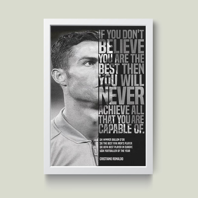 تابلو مدل رونالدو Ronaldo کدm2516-w