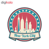 استیکر مدل New York کد STP1142
