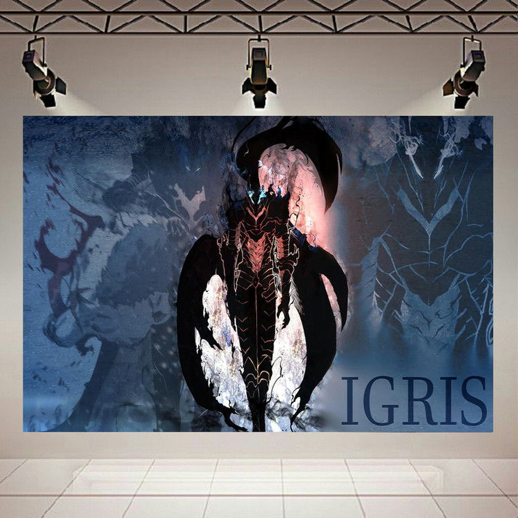 پوستر طرح انیمه Solo Leveling مدل IGRIS کد AR20270