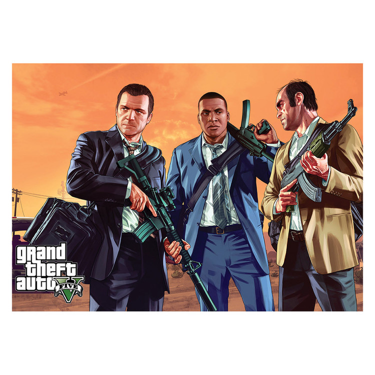 پوستر طرح GTA کد 0040