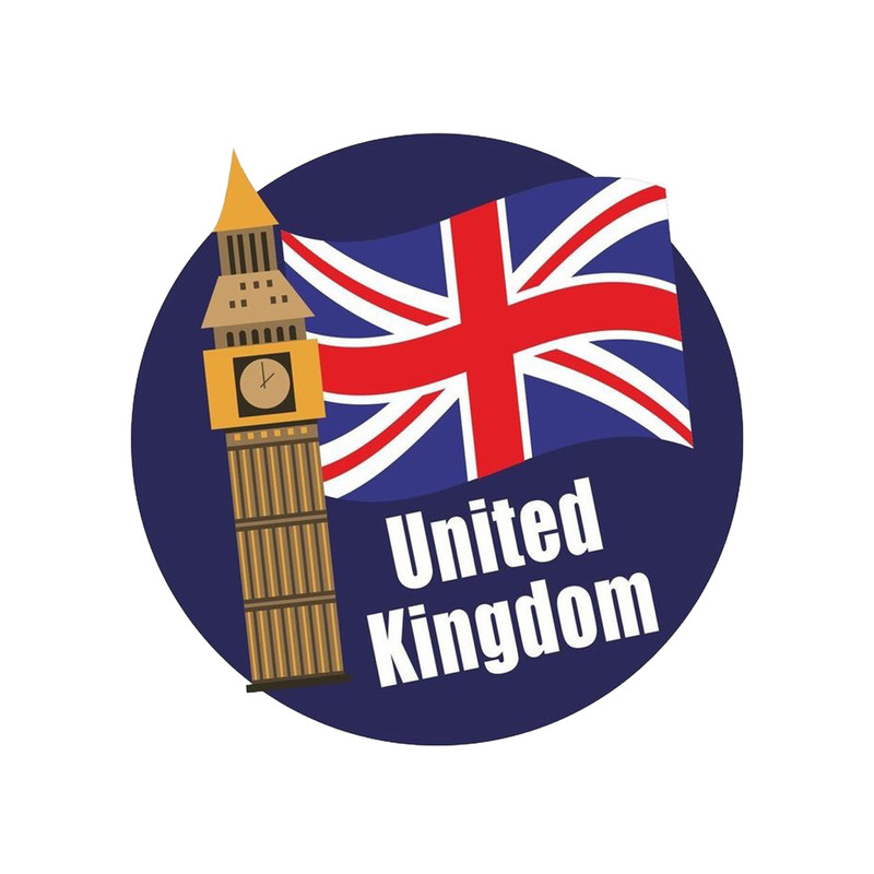 استیکر طرح London کد 1136