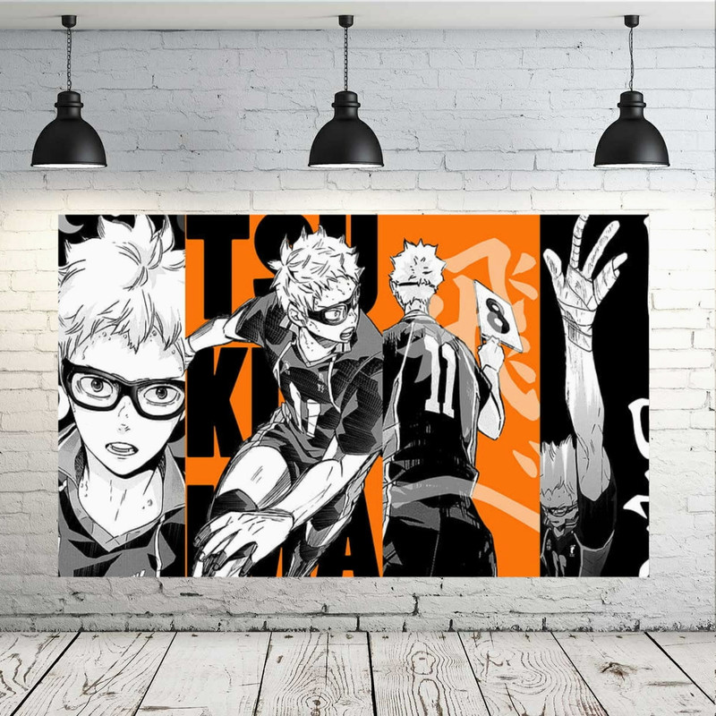 پوستر دیواری طرح انیمه هایکیو - Haikyu مدل SDP1218