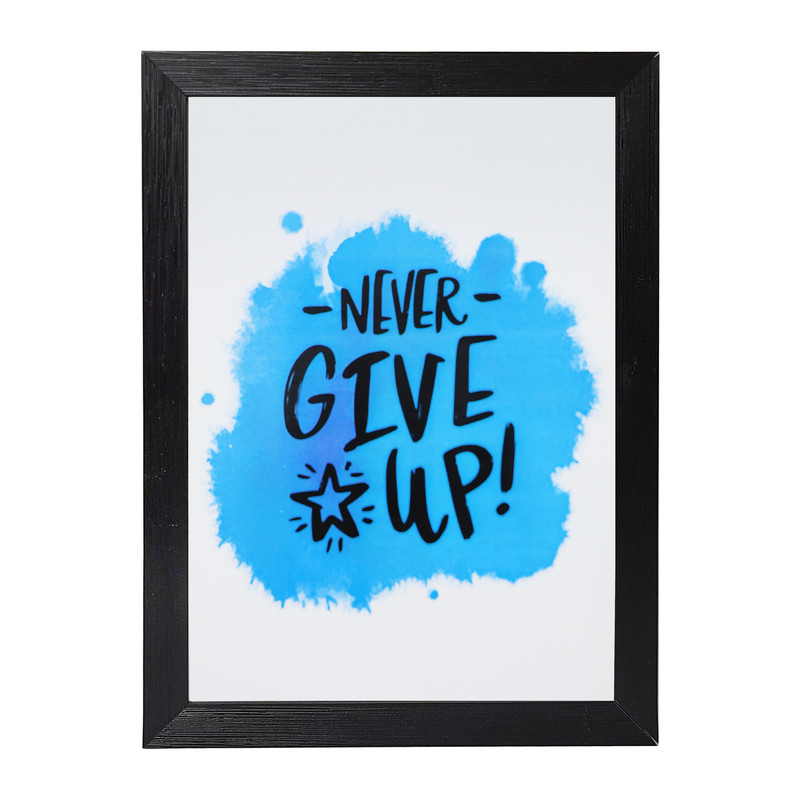 تابلو طرح Never Give Up مدل PrNvrGU2b