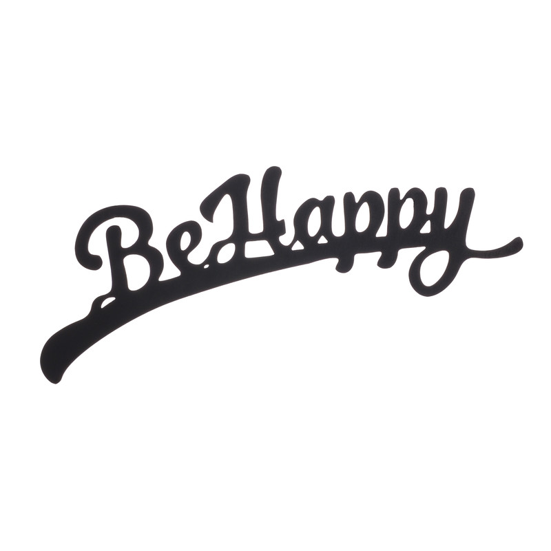 استیکر آرتافرین مدل Be Happy چوبی