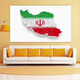 پوستر دیواری طرح نقشه ایران مدل SDP2016
