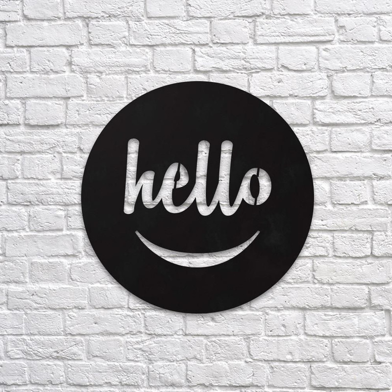 استیکر دکو رستا مدل HELLO کد C160