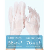 ماسک دست سادور مدل آلوئهورا حجم 35 گرم، آبرسان، ترمیمکننده، روشنکننده، لایهبردار، ضدالتهاب، ضد پیری، نرمکننده، مغذی و محافظتکننده، مناسب انواع پوست