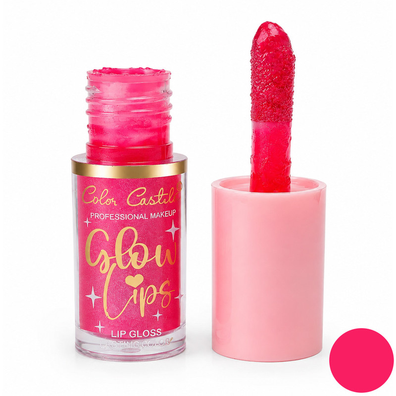 رژ لب مایع براق کالر کستل مدل Glow شماره 06