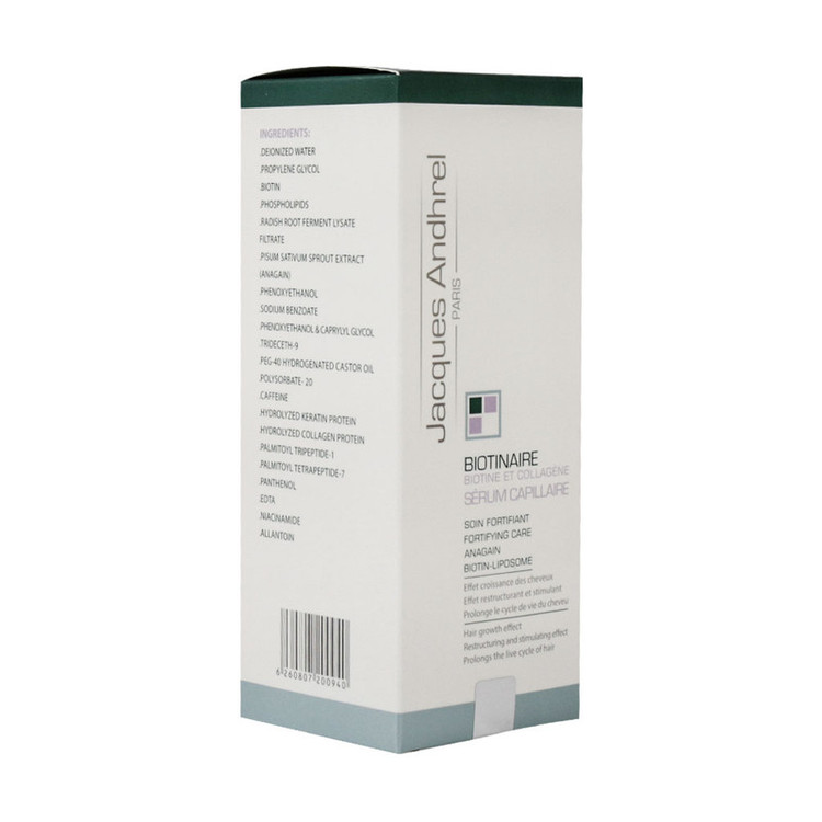 سرم مو ژاک آندرل پاریس مدل Biotinaire حجم 50 میلی لیتر