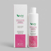 شامپو مو وچه مدل KERATIN حجم 250 میلیلیتر، مناسب موهای آسیب دیده، خشک، رنگ شده و شکننده، آبرسان، آرامشبخش، بازسازیکننده و براقکننده، حاوی ویتامینهای A، B5 و E