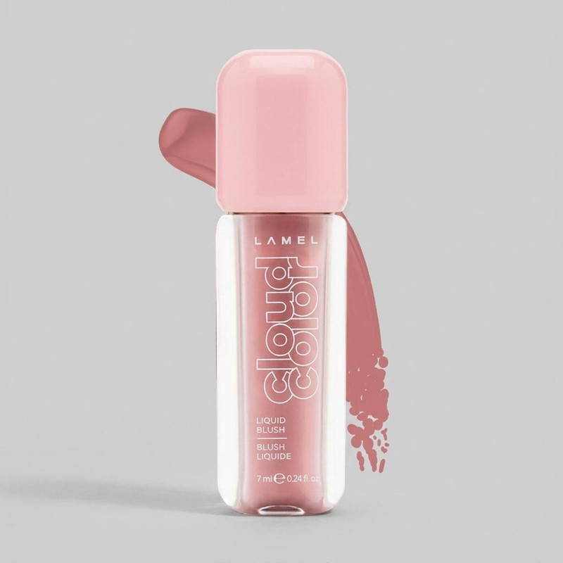 رژگونه مایع مات لامل مدل Cloud Color شماره 3