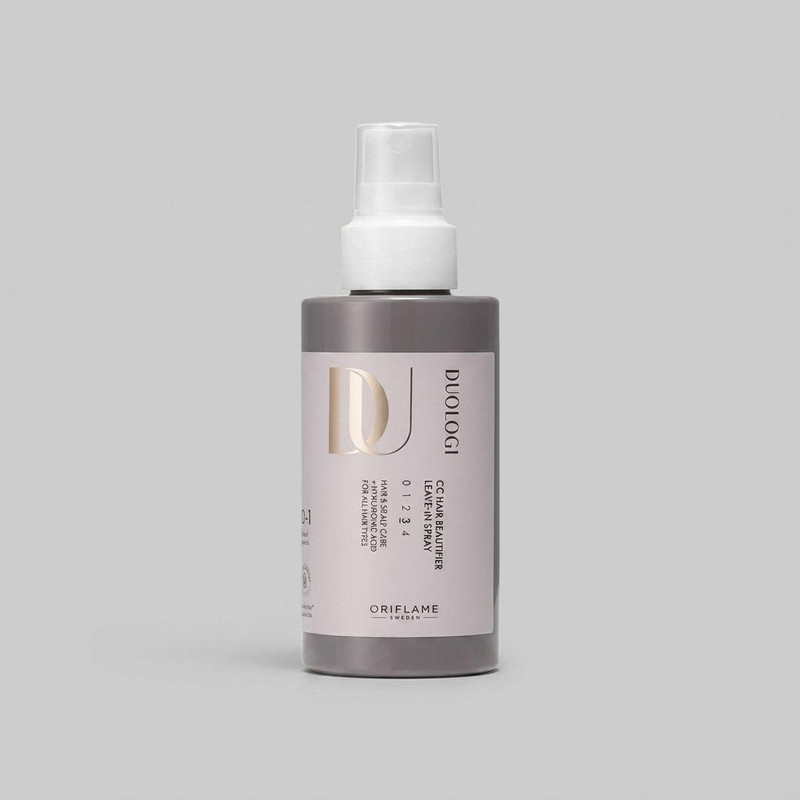 اسپری ترمیم کننده مو اوریفلیم مدل Multifunctional hair CC-spray DUOLOGI مناسب برای موی خشک حجم 150 میلی لیتر