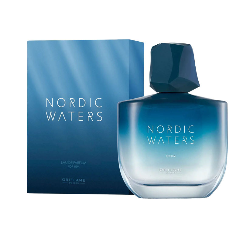 ادوپرفیوم مردانه اوریفلیم مدل Nordic Waters با رایحه خنک حجم 75 میلی لیتر