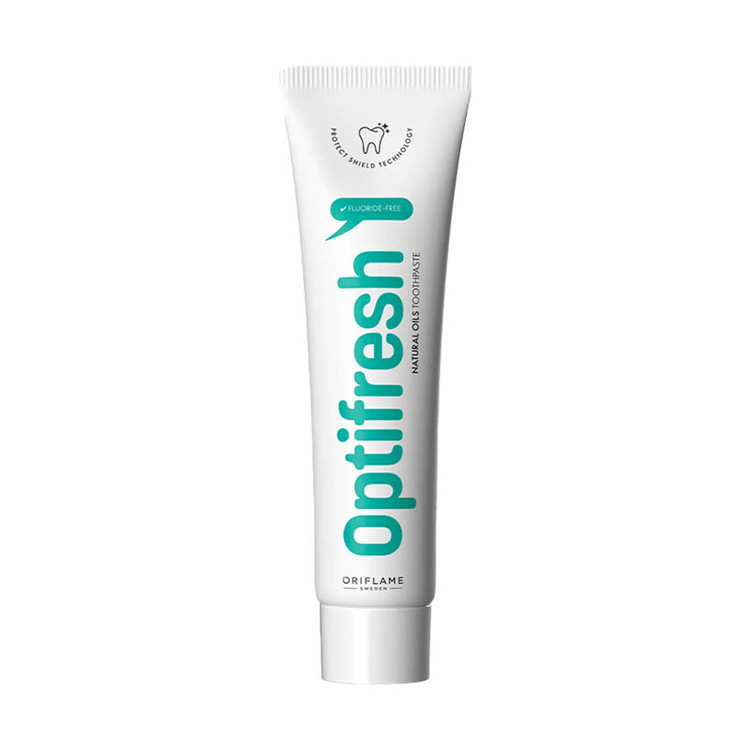 خمیردندان اوریفلیم مدل OPTIFRESH Natural Oils Toothpaste با روغن های گیاهی مخصوص دندان های حساس حجم 75 میلی لیتر