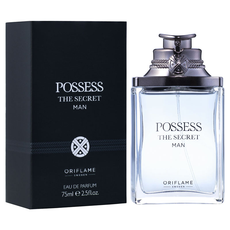 ادوپرفیوم مردانه اوریفلیم مدل POSSESS THE SECRET با رایحه خنک حجم 75 میلی لیتر
