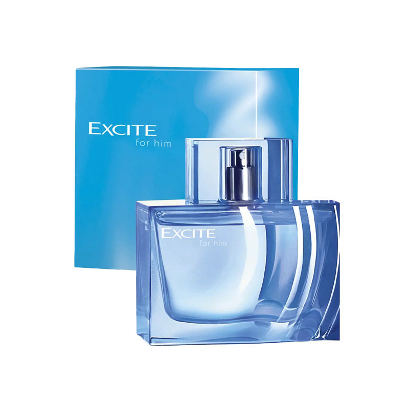 ادوتویلت مردانه اوریفلیم مدل Excite For Him با رایحه خنک حجم 75 میلی لیتر