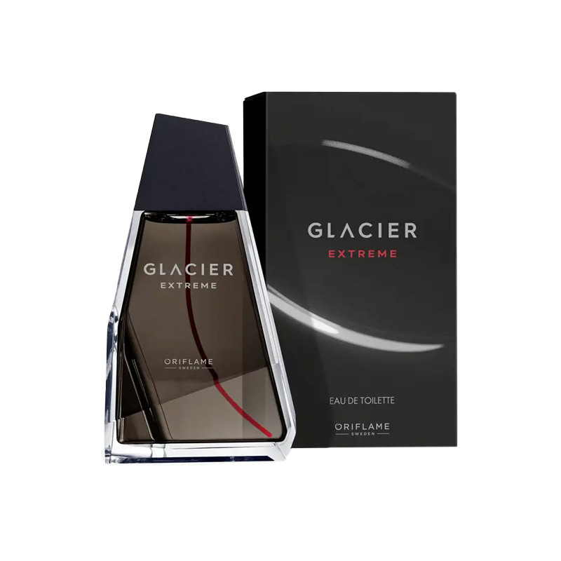 ادو تویلت مردانه اوریفلیم مدل Glacier Extreme با رایحه خنک حجم 100 میلی لیتر