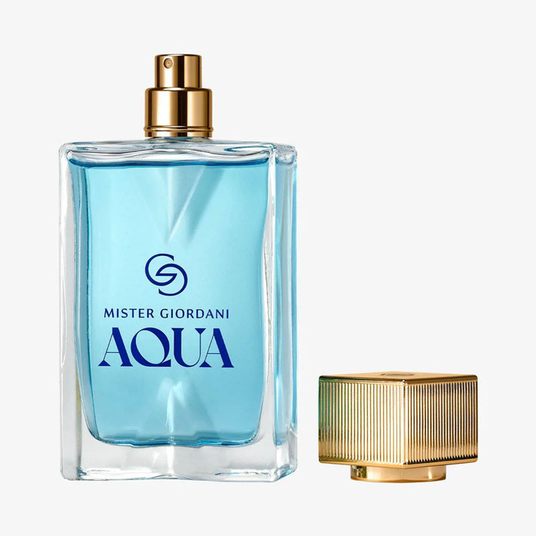ادوپرفیوم مردانه اوریفلیم مدل Giordani Gold Mister Giordani Aqua با رایحه خنک حجم 75 میلی لیتر