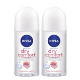 رول ضد تعریق زنانه نیوآ مدل Dry Comfort حجم 50 میلی لیتر بسته 2 عددی